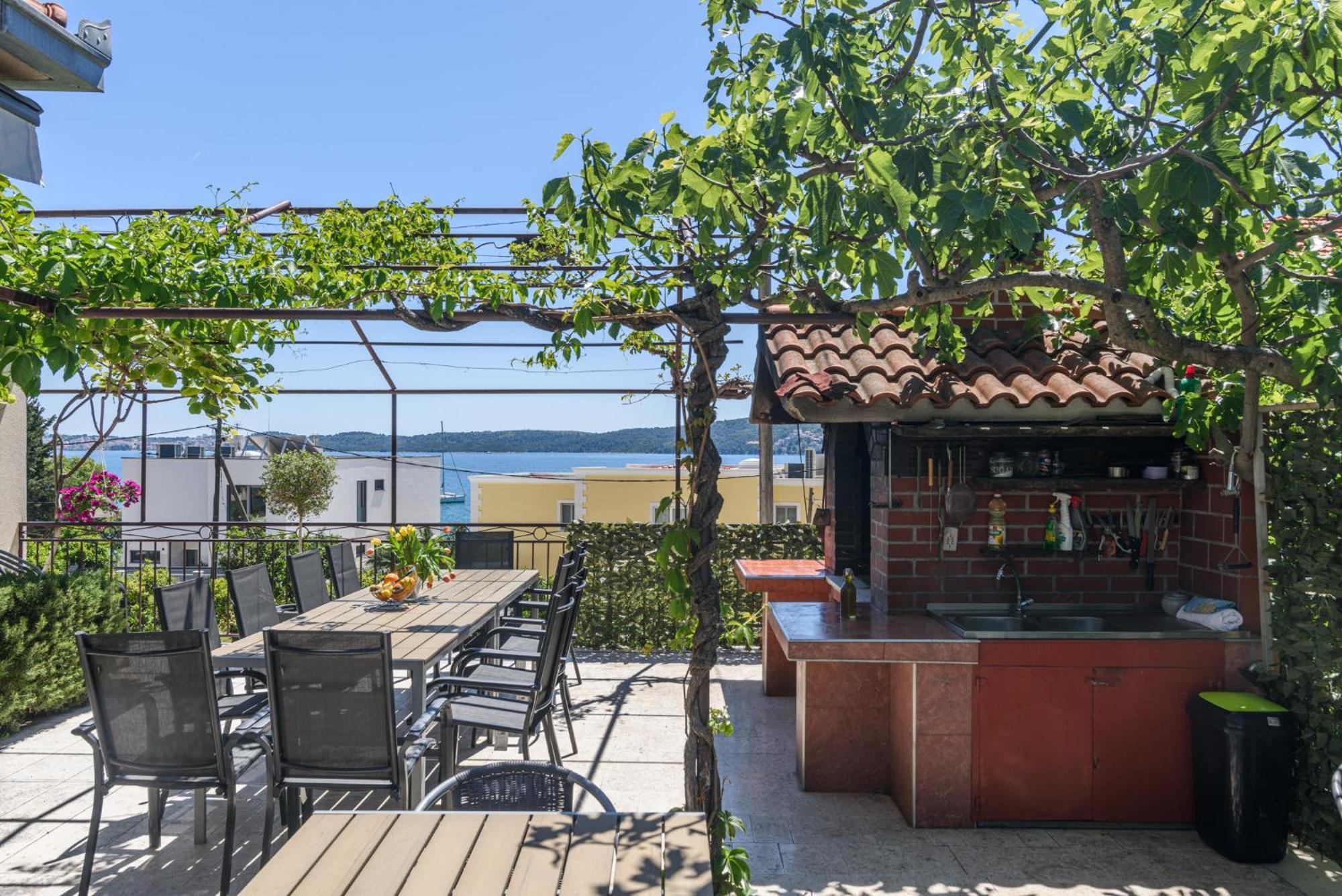 Apartments Villa Ivanka Trogir Kültér fotó
